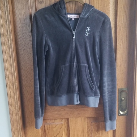 Juicy Couture Dark Grey Hoodie - Picture 1 of 4